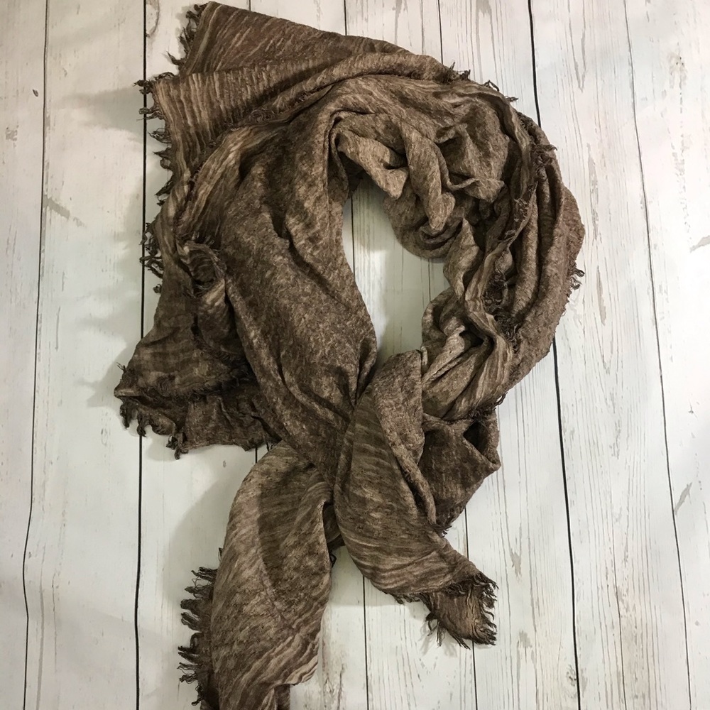 Brown Lightweight Scarf